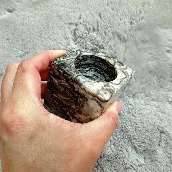 New Beautiful Onyx Candle Holder - Picture 7 of 7